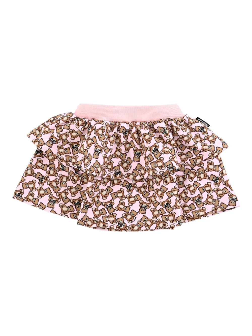 Юбка с оборками и принтом Moschino Kids, розовый
Юбка с оборками и принтом Moschino Kids, розовый