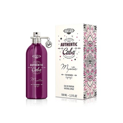 Cuba Original By Parfums Des Cuba Authentic Mystic Eau De Parfum Spray For Women 3.3 Fl. Oz.
Cuba Original By Parfums Des Cuba Authentic Mystic Eau De Parfum Spray For Women 3.3 Fl. Oz.