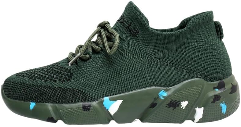 Мужские легкие дышащие модные кроссовки с противоскользящей подошвой - удобная обувь для ходьбы и бега Hhhchpm, зеленый
Мужские легкие дышащие модные кроссовки с противоскользящей подошвой - удобная обувь для ходьбы и бега Hhhchpm, зеленый