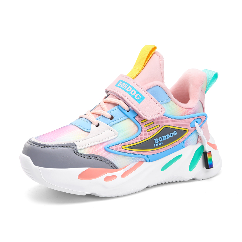 Кроссовки для бега детские, противоскользящие, износостойкие, водостойкие, теплые BOBDOG, белый/розовый
Кроссовки для бега детские, противоскользящие, износостойкие, водостойкие, теплые BOBDOG, белый/розовый