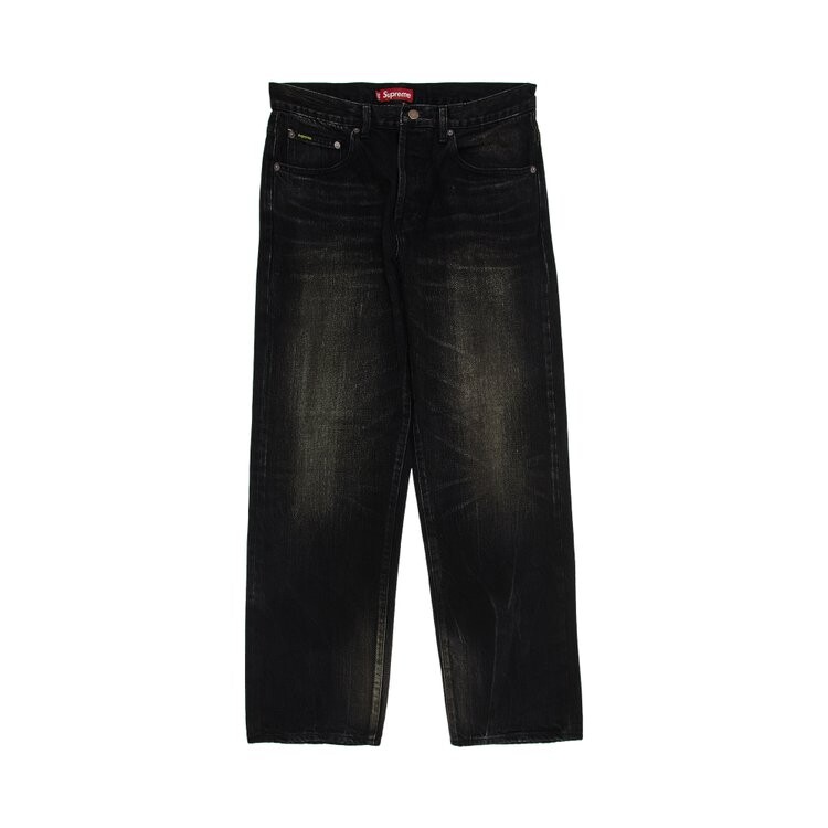 Джинсы Supreme Distressed Loose Fit Selvedge Jean, цвет Washed Black
Джинсы Supreme Distressed Loose Fit Selvedge Jean, цвет Washed Black