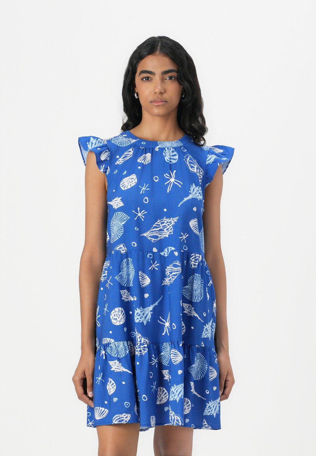 Повседневное платье VMSEASHELL SHORT DRESS Vero Moda, темно-синий 
Повседневное платье VMSEASHELL SHORT DRESS Vero Moda, темно-синий