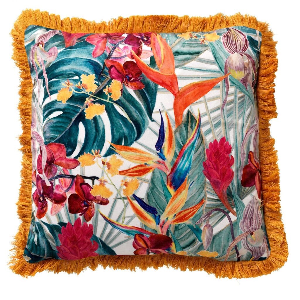 Dutch Decor TROPICANA - декоративная подушка с цветочным узором 45x45 см Golden Glow - желтый
Dutch Decor TROPICANA - декоративная подушка с цветочным узором 45x45 см Golden Glow - желтый
