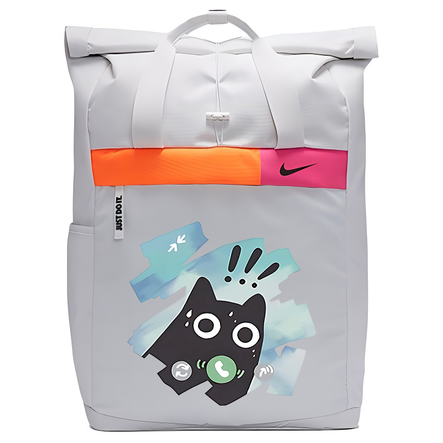 Nike Тканевый рюкзак с принтом унисекс белый, Call Kitten
Nike Тканевый рюкзак с принтом унисекс белый, Call Kitten