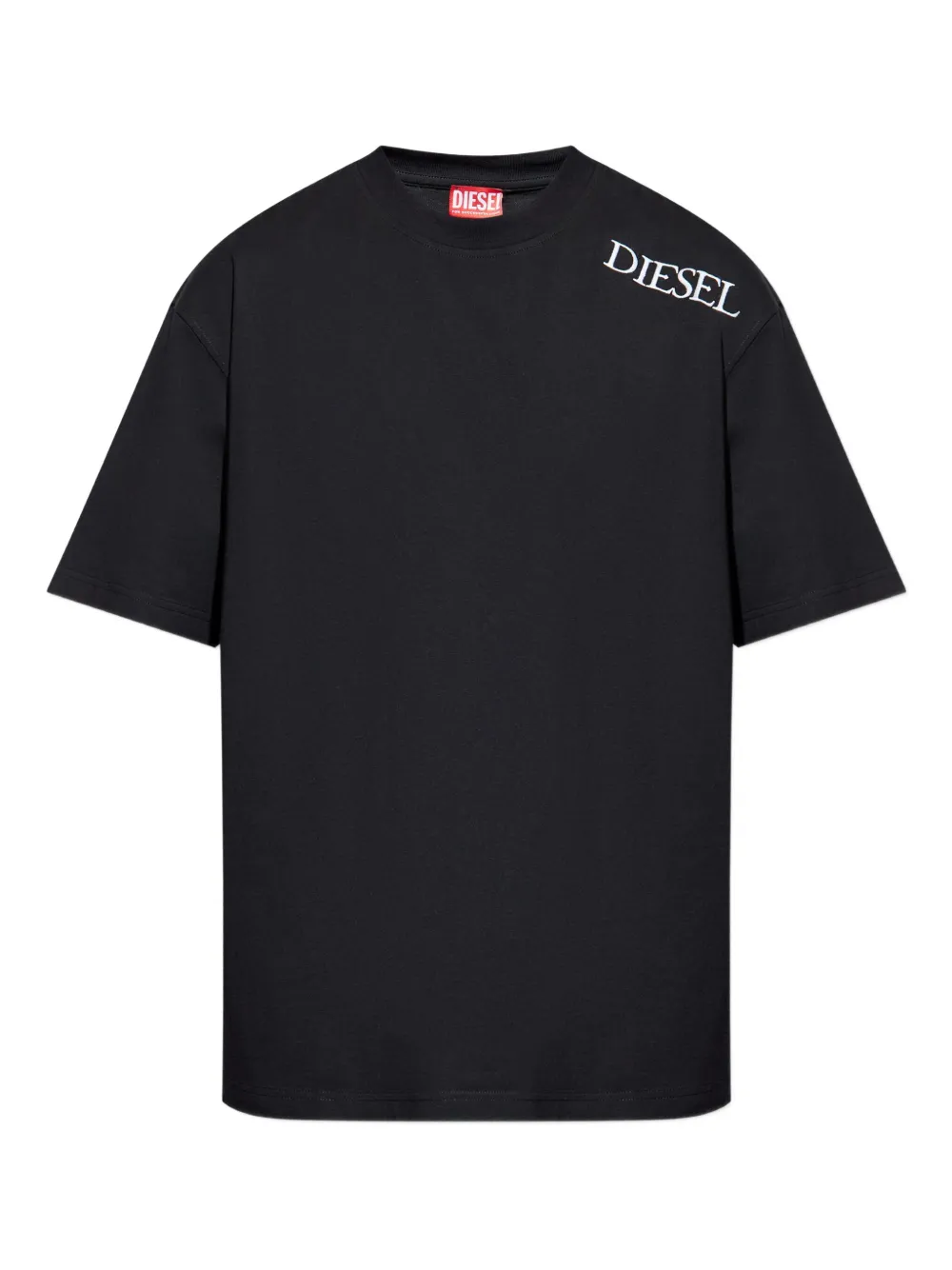 Футболка с вышитым логотипом DIESEL, черный
Футболка с вышитым логотипом DIESEL, черный