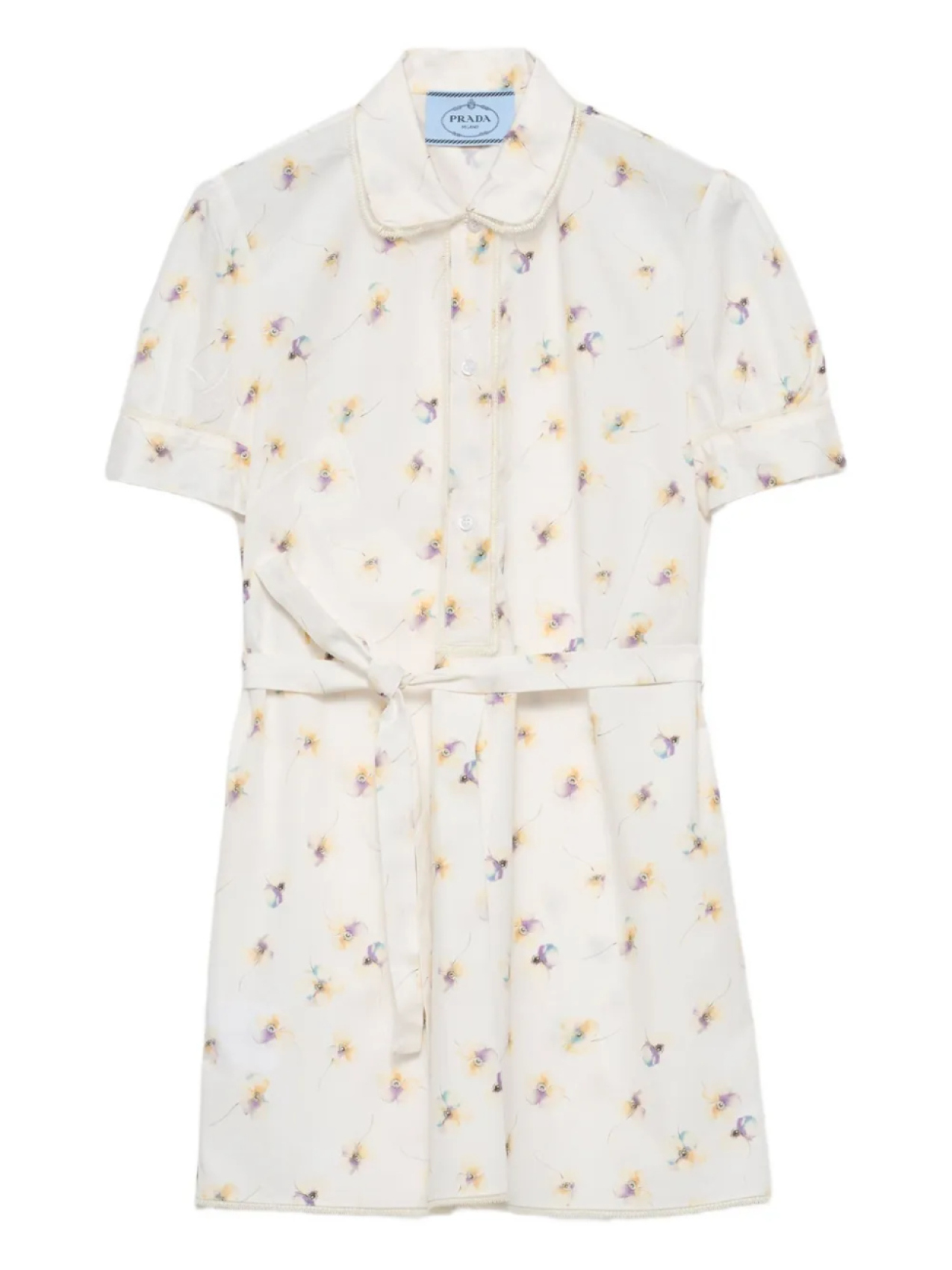 Prada платье с цветочным принтом, желтый
Prada платье с цветочным принтом, желтый