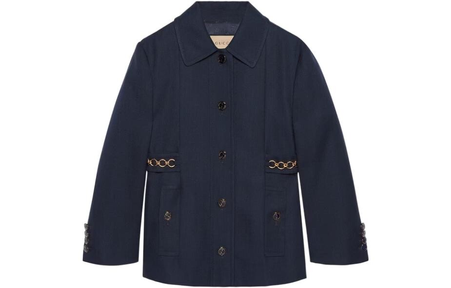 Деловой костюм женский темно-синий Gucci 
Деловой костюм женский темно-синий Gucci