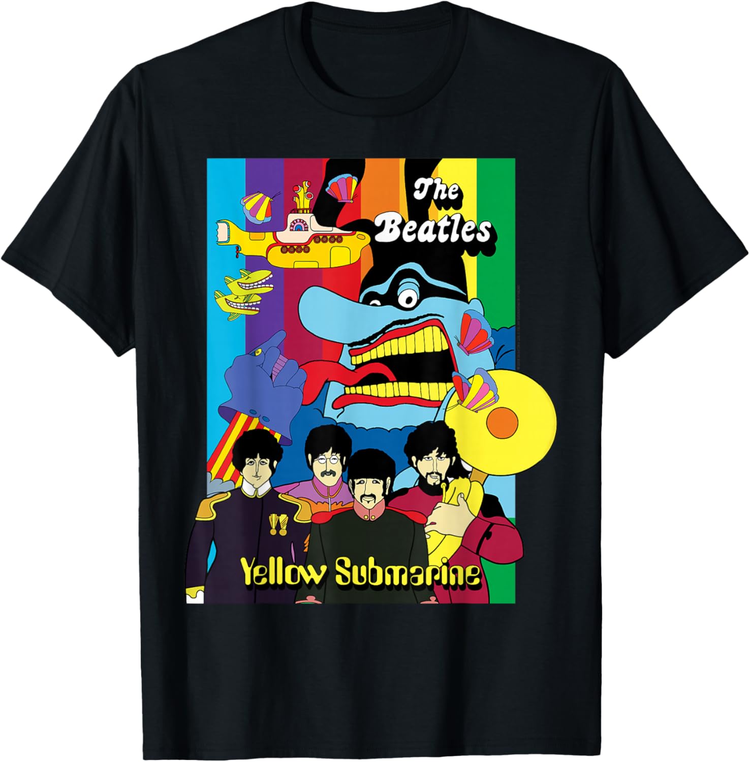 Футболка с коллажем The Beatles, черная (black 19-3911tcx), размер S
Футболка с коллажем The Beatles, черная (black 19-3911tcx), размер S