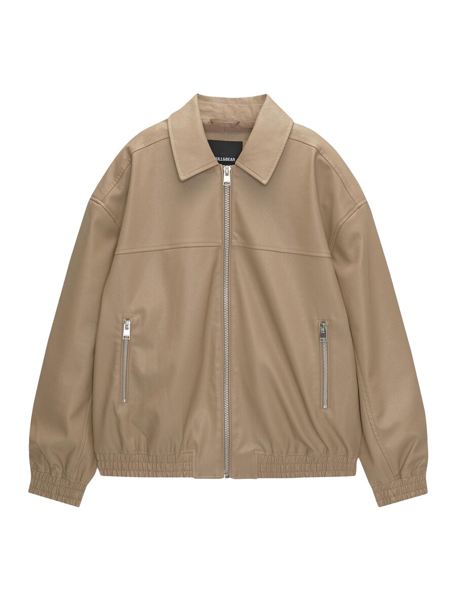 Межсезонная куртка Pull&Bear, светло-коричневый
Межсезонная куртка Pull&Bear, светло-коричневый