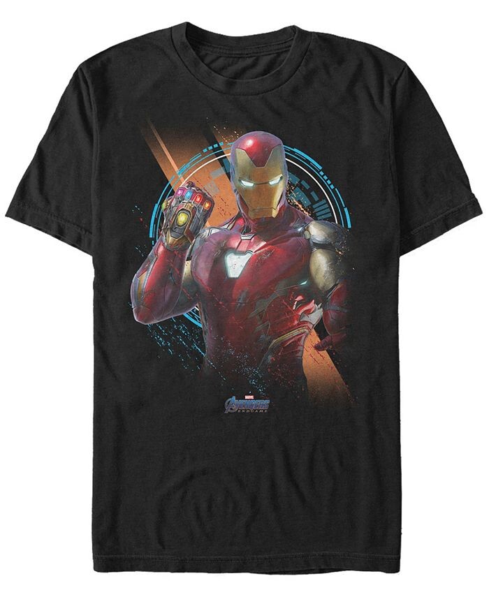 Мужская куртка Marvel Avengers Endgame с портретом Железного человека, футболка с коротким рукавом Fifth Sun, черный
Мужская куртка Marvel Avengers Endgame с портретом Железного человека, футболка с коротким рукавом Fifth Sun, черный