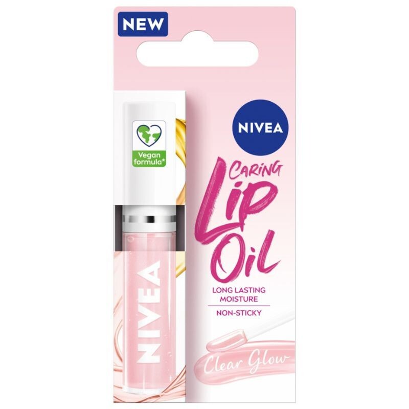 Nivea Oil Clear Glow масло для губ, 4.8 g
Nivea Oil Clear Glow масло для губ, 4.8 g