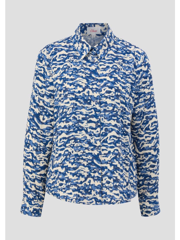 Блузка 57A1_темно-синяя s.Oliver
Блузка 57A1_темно-синяя s.Oliver