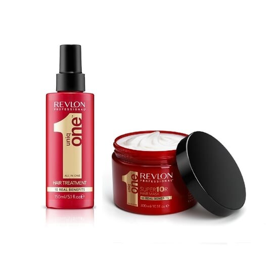 Регенерирующий набор, Маска 300мл, Лечение 150мл Revlon Uniq One -
Регенерирующий набор, Маска 300мл, Лечение 150мл Revlon Uniq One -