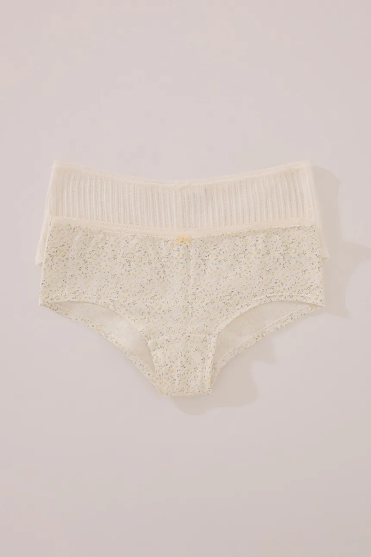 Хлопковые трусы 2 шт Women'Secret, бежевый
Хлопковые трусы 2 шт Women'Secret, бежевый