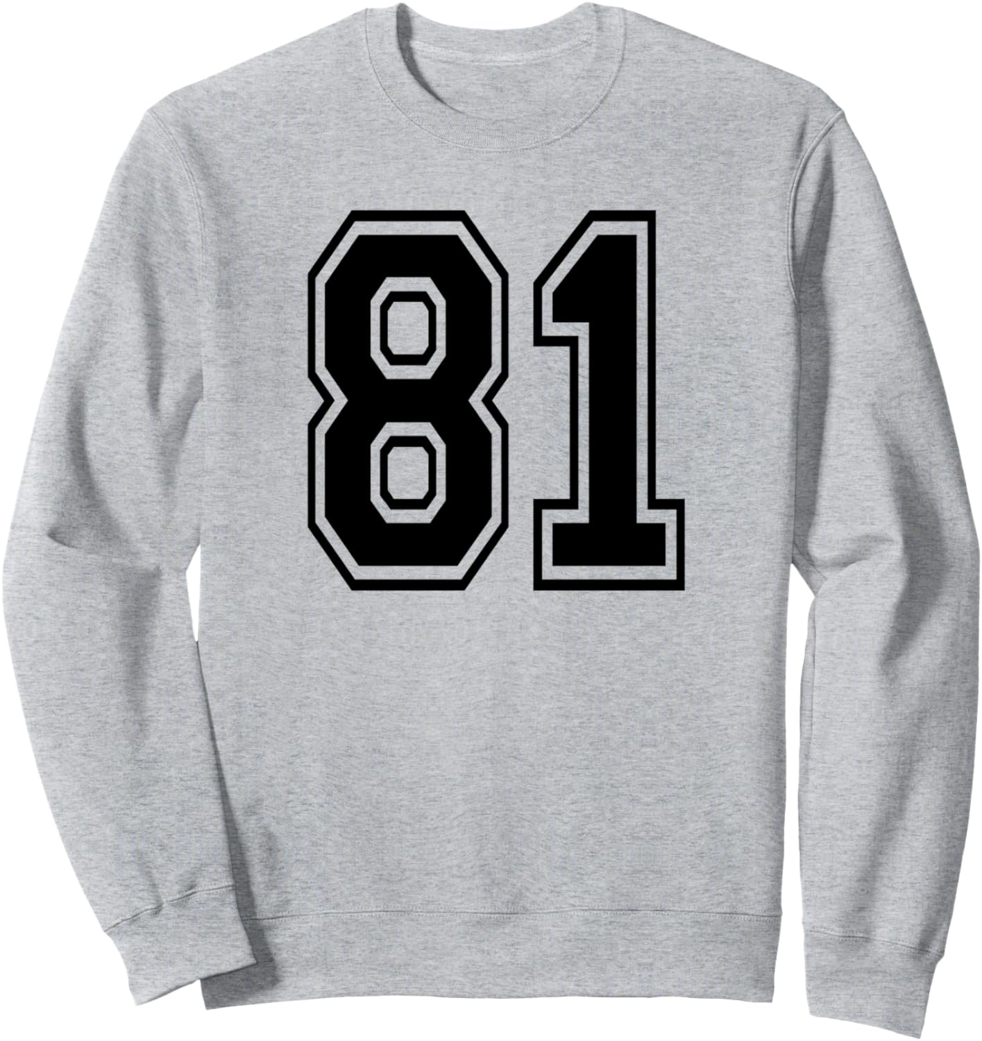 Спортивная майка с номером 81, игровая форма, толстовка с номером 81 в честь дня рождения Varsity Number Apparel Co, серый
Спортивная майка с номером 81, игровая форма, толстовка с номером 81 в честь дня рождения Varsity Number Apparel Co, серый
