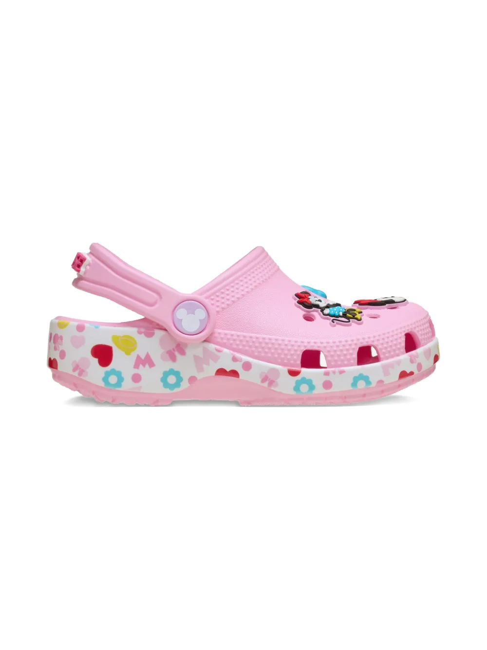 Клоги Minnie из коллаборации с Mickey Friends Crocs Kids, розовый
Клоги Minnie из коллаборации с Mickey Friends Crocs Kids, розовый