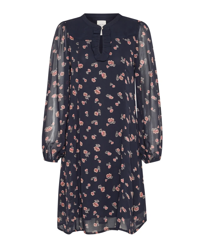 Синее мини-платье с размытым цветочным принтом Part Two, мультиколор
Синее мини-платье с размытым цветочным принтом Part Two, мультиколор