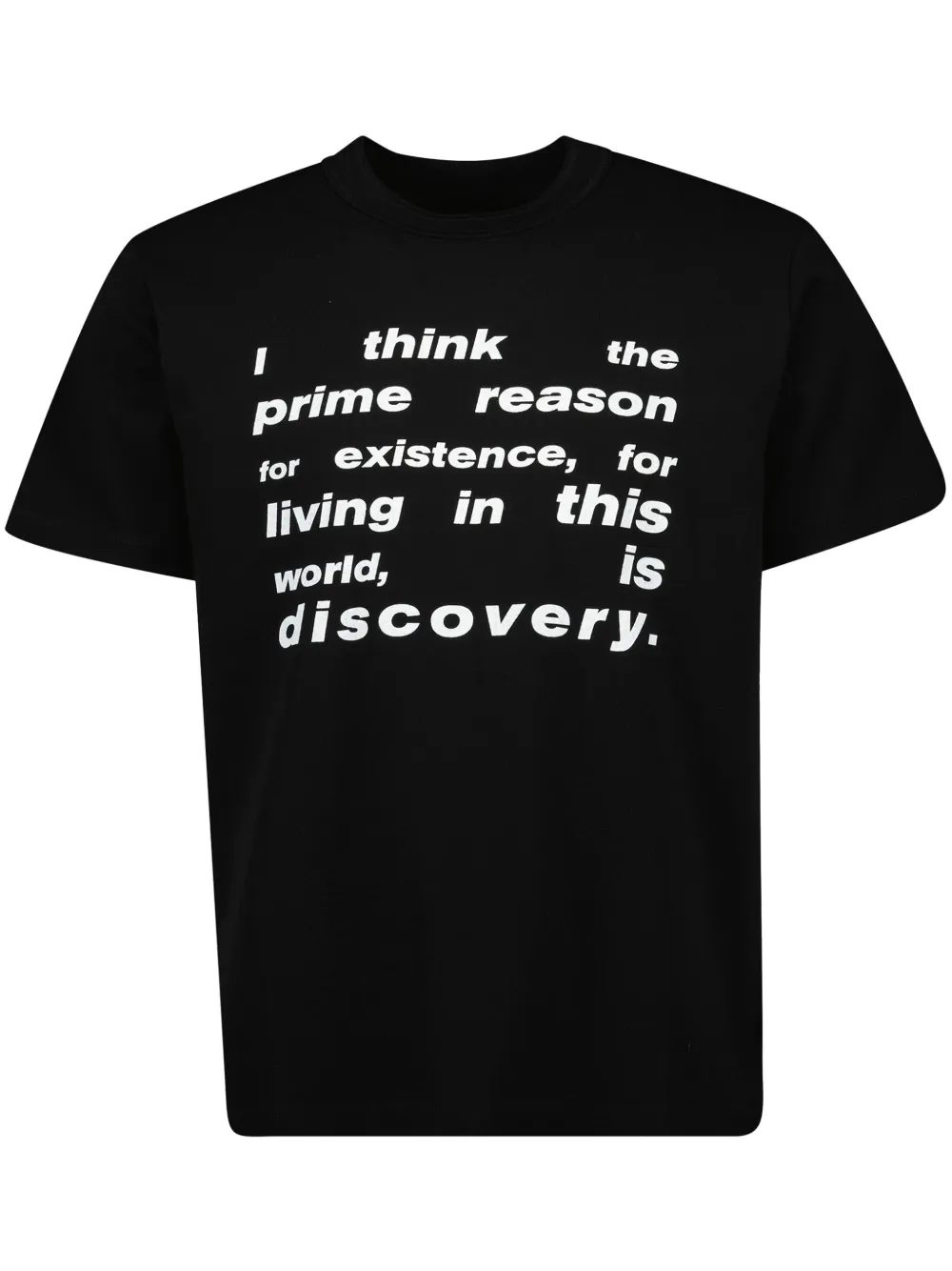 Футболка с надписью SACAI, черный
Футболка с надписью SACAI, черный