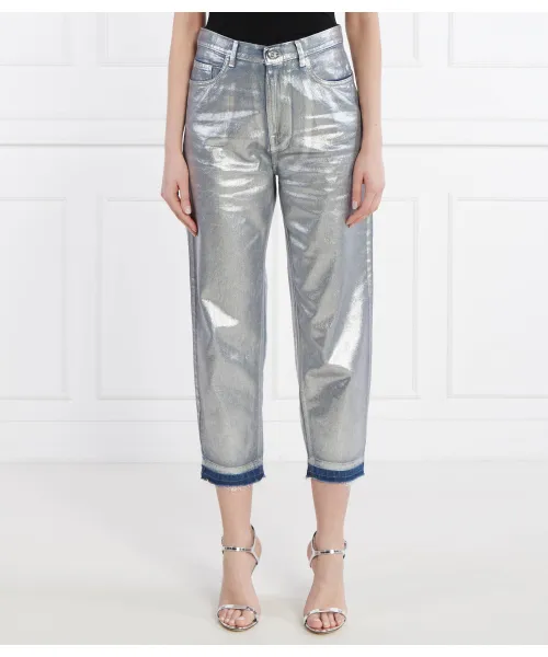 Джинсы Boyfriend fit Elisabetta Franchi, серый
Джинсы Boyfriend fit Elisabetta Franchi, серый