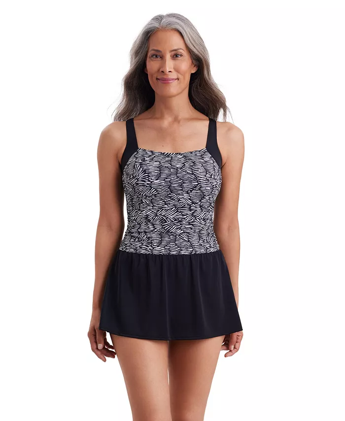 Женское платье-купальник с квадратным вырезом Tiger Sunrise в стиле скейтер ShapeSolver by Mimi Flamingo, черный
Женское платье-купальник с квадратным вырезом Tiger Sunrise в стиле скейтер ShapeSolver by Mimi Flamingo, черный