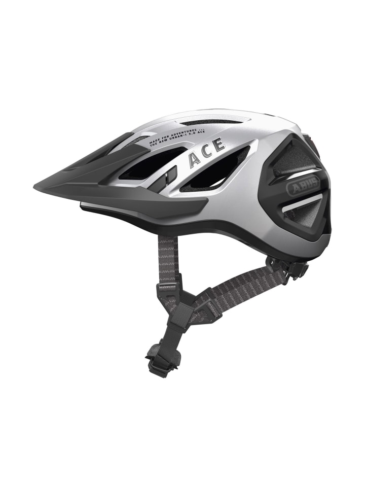 ABUS Велосипедный шлем Urban-I 3.0 ACE в блестящем серебристом цвете
ABUS Велосипедный шлем Urban-I 3.0 ACE в блестящем серебристом цвете