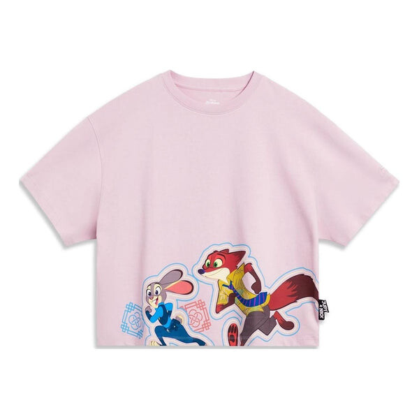 Футболка x укороченный топ с принтом Disney Zootopia Li-Ning, розовый
Футболка x укороченный топ с принтом Disney Zootopia Li-Ning, розовый