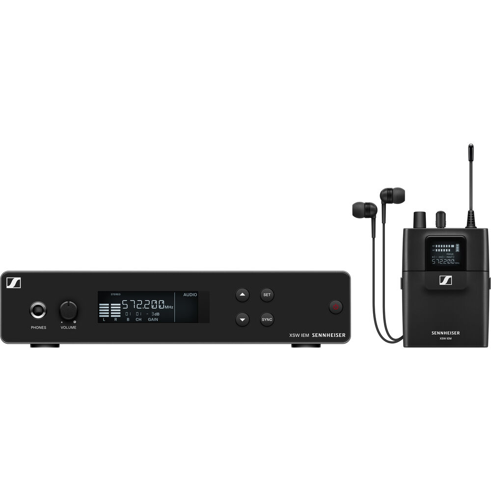 Sennheiser XSW IEM SET Stereo In-Ear Wireless XSW IEM SET (B)
Sennheiser XSW IEM SET Stereo In-Ear Wireless XSW IEM SET (B)