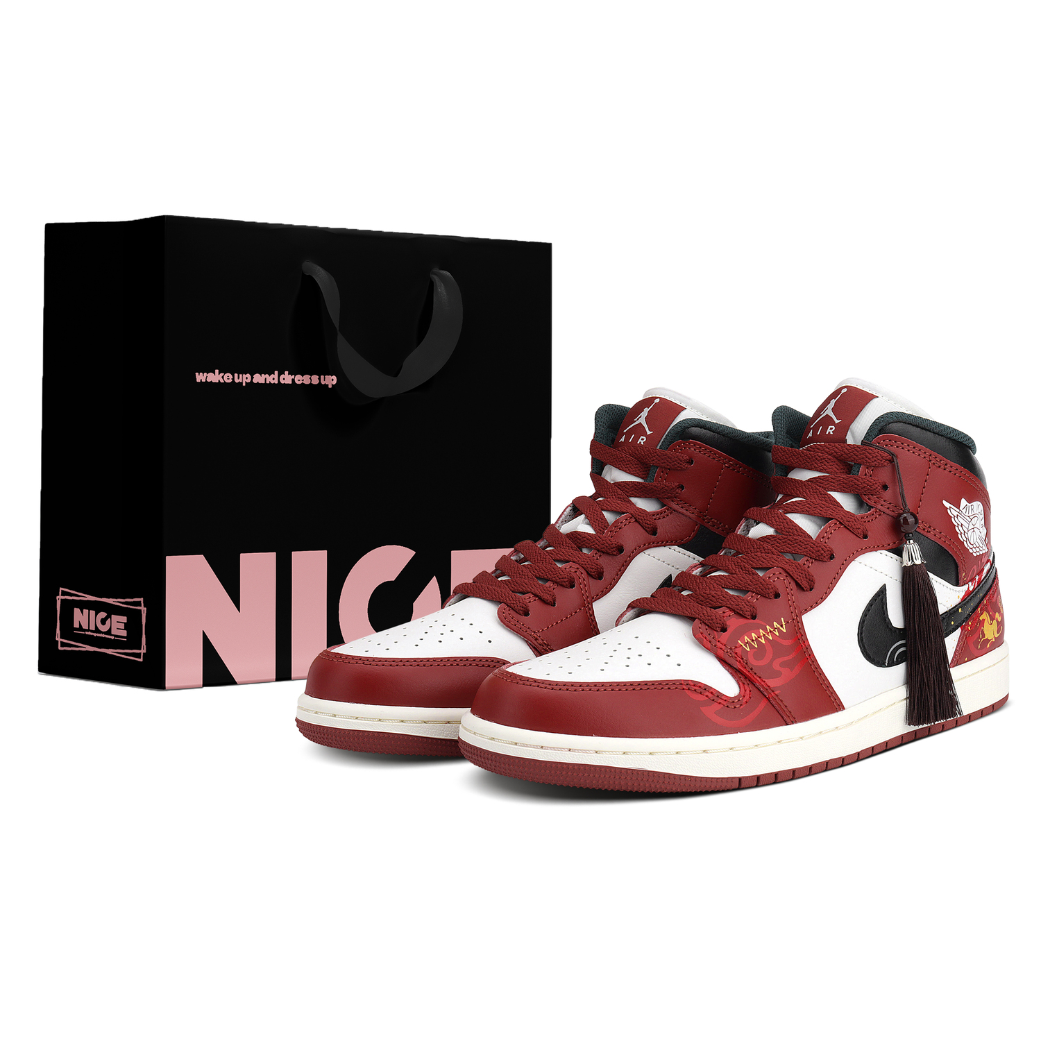 Jordan Air 1 устойчивые к истиранию мид-топ винтажные баскетбольные кроссовки мужские red white
Jordan Air 1 устойчивые к истиранию мид-топ винтажные баскетбольные кроссовки мужские red white