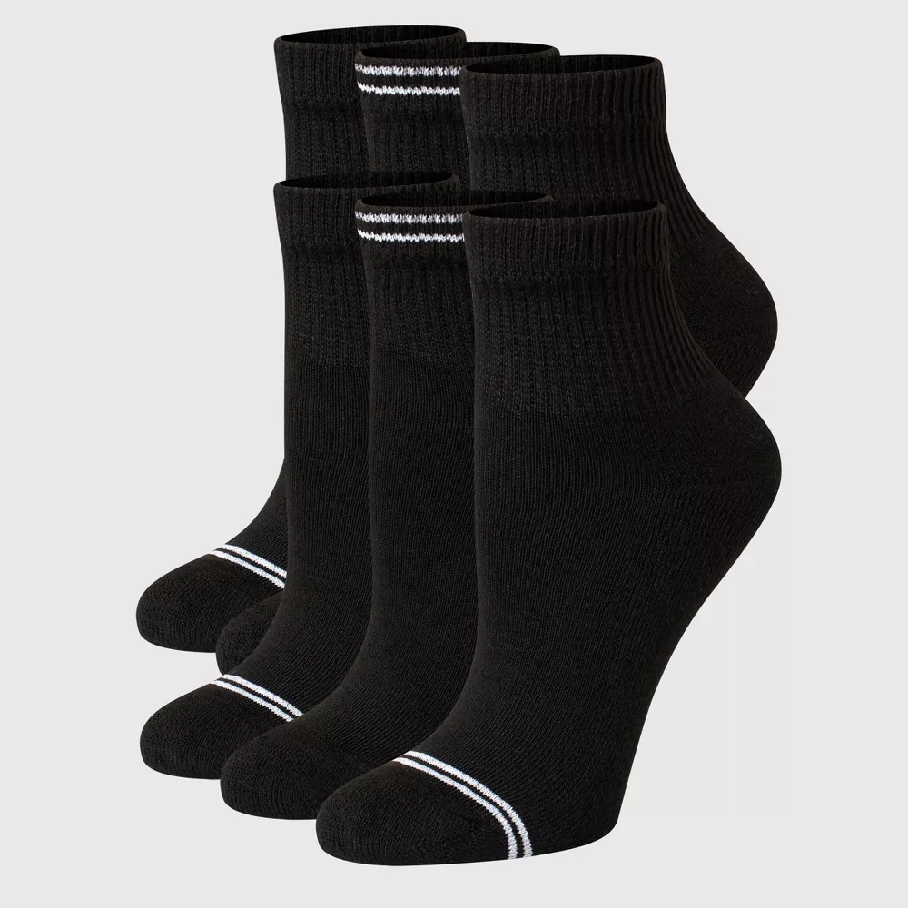 Женские полосатые носки Hanes с мягкой подкладкой, 6 пар, цвет Black/White
Женские полосатые носки Hanes с мягкой подкладкой, 6 пар, цвет Black/White