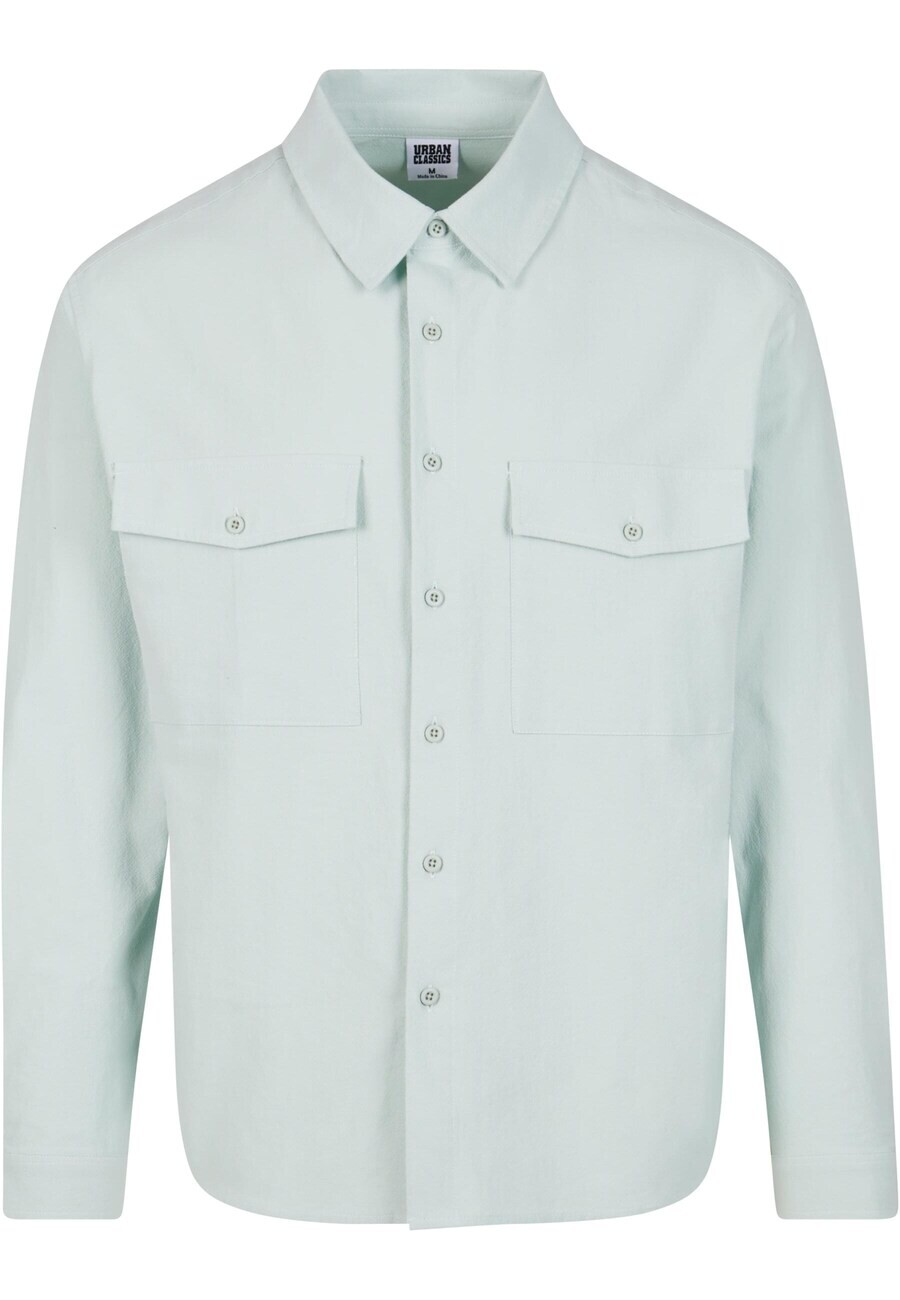 Рубашка Urban Classics Comfort fit Button Up, цвет Mint 
Рубашка Urban Classics Comfort fit Button Up, цвет Mint