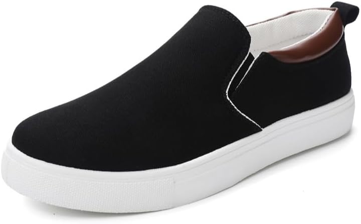 Мужские слипоны из холщовой ткани, повседневные обувь для скейтбординга Hhhchpm, черный
Мужские слипоны из холщовой ткани, повседневные обувь для скейтбординга Hhhchpm, черный