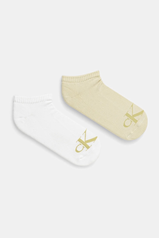 Носки 2 пары Calvin Klein Jeans, зеленый 
Носки 2 пары Calvin Klein Jeans, зеленый