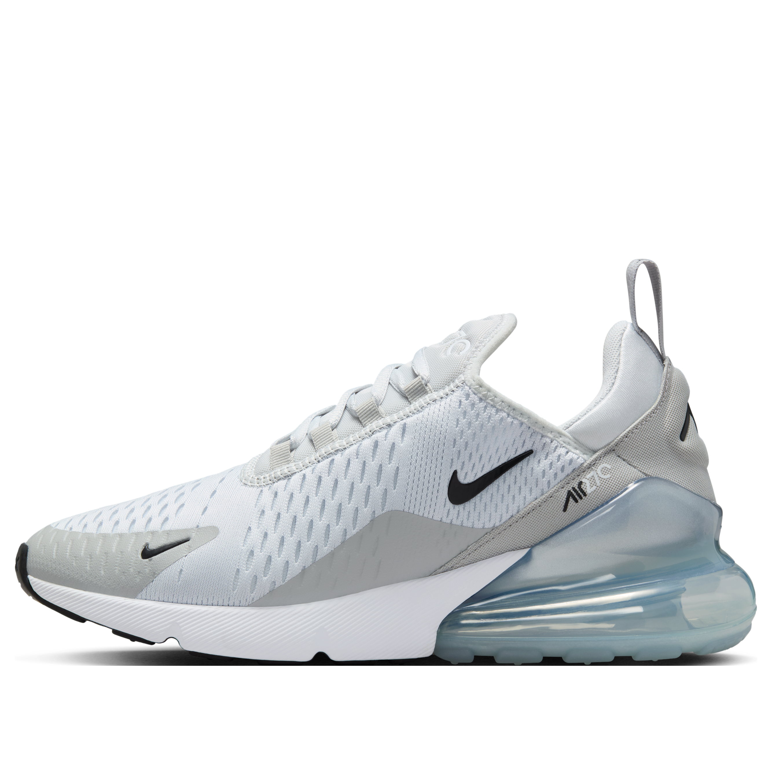 (WMNS) Nike Air Max 270 'Pure Platinum Light Smoke Grey Metallic Silver'
(WMNS) Nike Air Max 270 'Pure Platinum Light Smoke Grey Metallic Silver'
