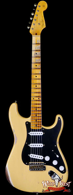 Электрогитара Fender Custom Shop Limited Edition 70th Anniversary 1954 Stratocaster Relic Nocaster Blonde with Black Pickguard 7.50 LBS
Электрогитара Fender Custom Shop Limited Edition 70th Anniversary 1954 Stratocaster Relic Nocaster Blonde with Black Pickguard 7.50 LBS