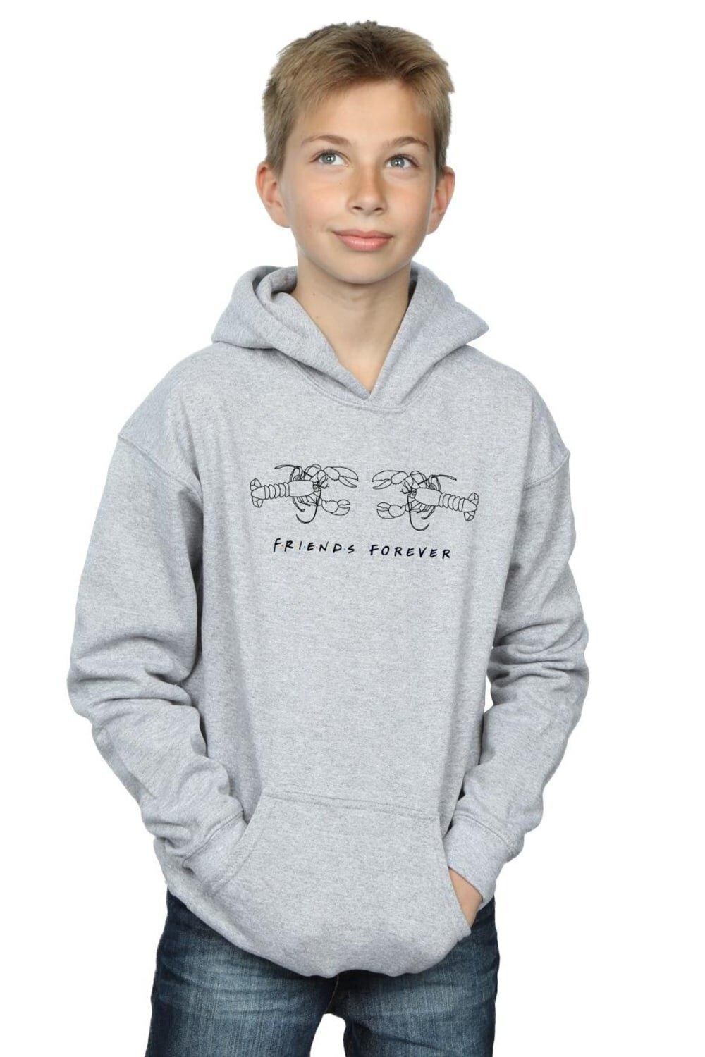 Толстовка с логотипом Lobster Friends, серый
Толстовка с логотипом Lobster Friends, серый