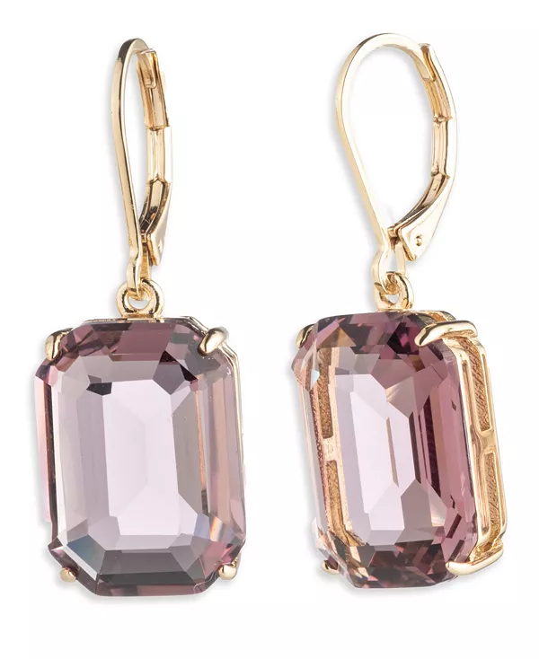 Серьги-Подвески из стеклянных камней золотистого оттенка Lauren Ralph Lauren, lavender
Серьги-Подвески из стеклянных камней золотистого оттенка Lauren Ralph Lauren, lavender