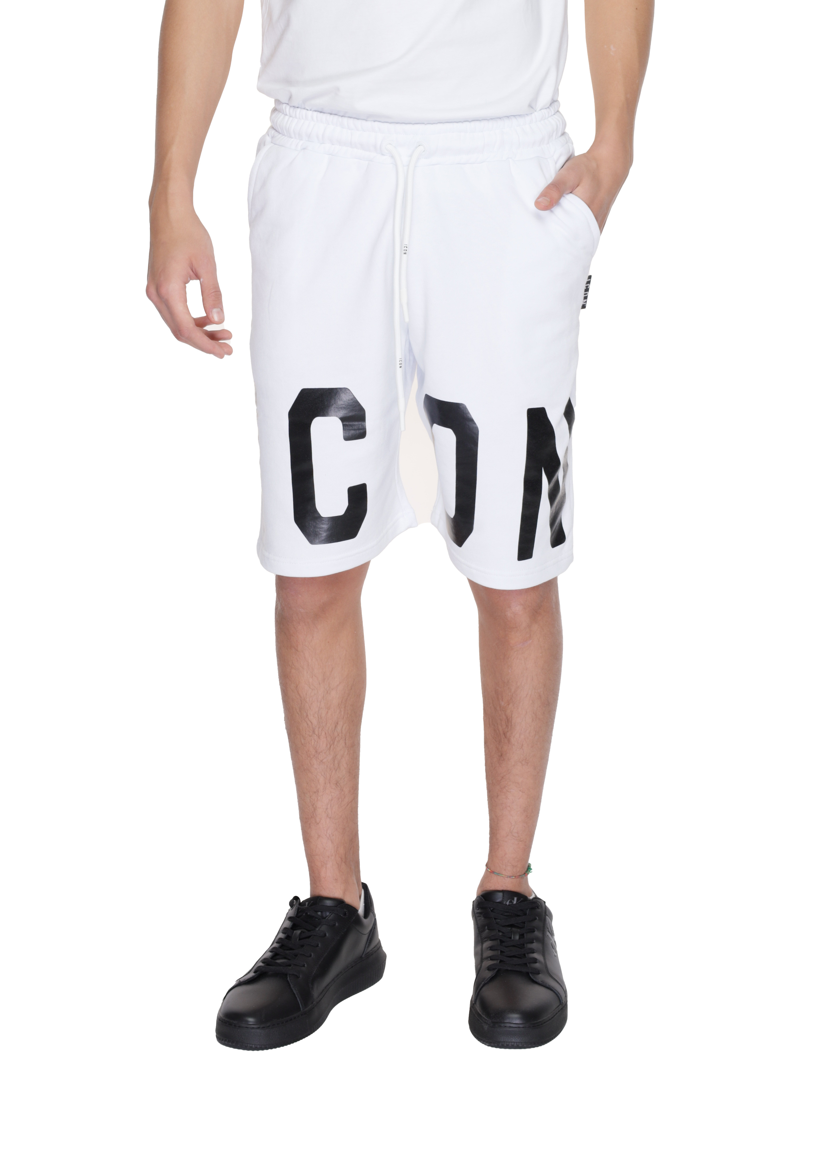 Шорты Icon хлопковые на кулиске, белый
Шорты Icon хлопковые на кулиске, белый