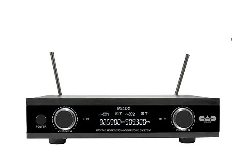 Беспроводная микрофонная система CAD Audio GXLD2HHAI Dual Channel Dual Handset Wireless Microphone System. AI Frequency
Беспроводная микрофонная система CAD Audio GXLD2HHAI Dual Channel Dual Handset Wireless Microphone System. AI Frequency