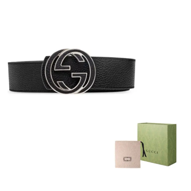 Кожаный пояс Gucci, черный
Кожаный пояс Gucci, черный
