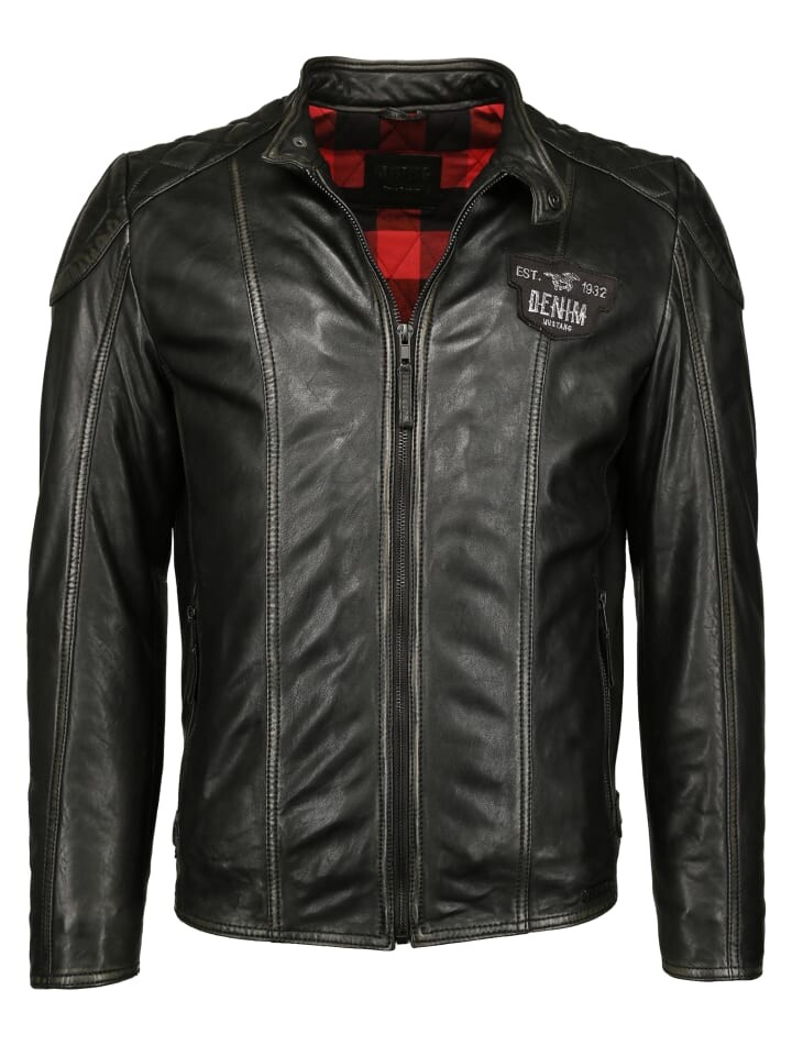 Кожаная куртка Mustang 31019253, черный
Кожаная куртка Mustang 31019253, черный