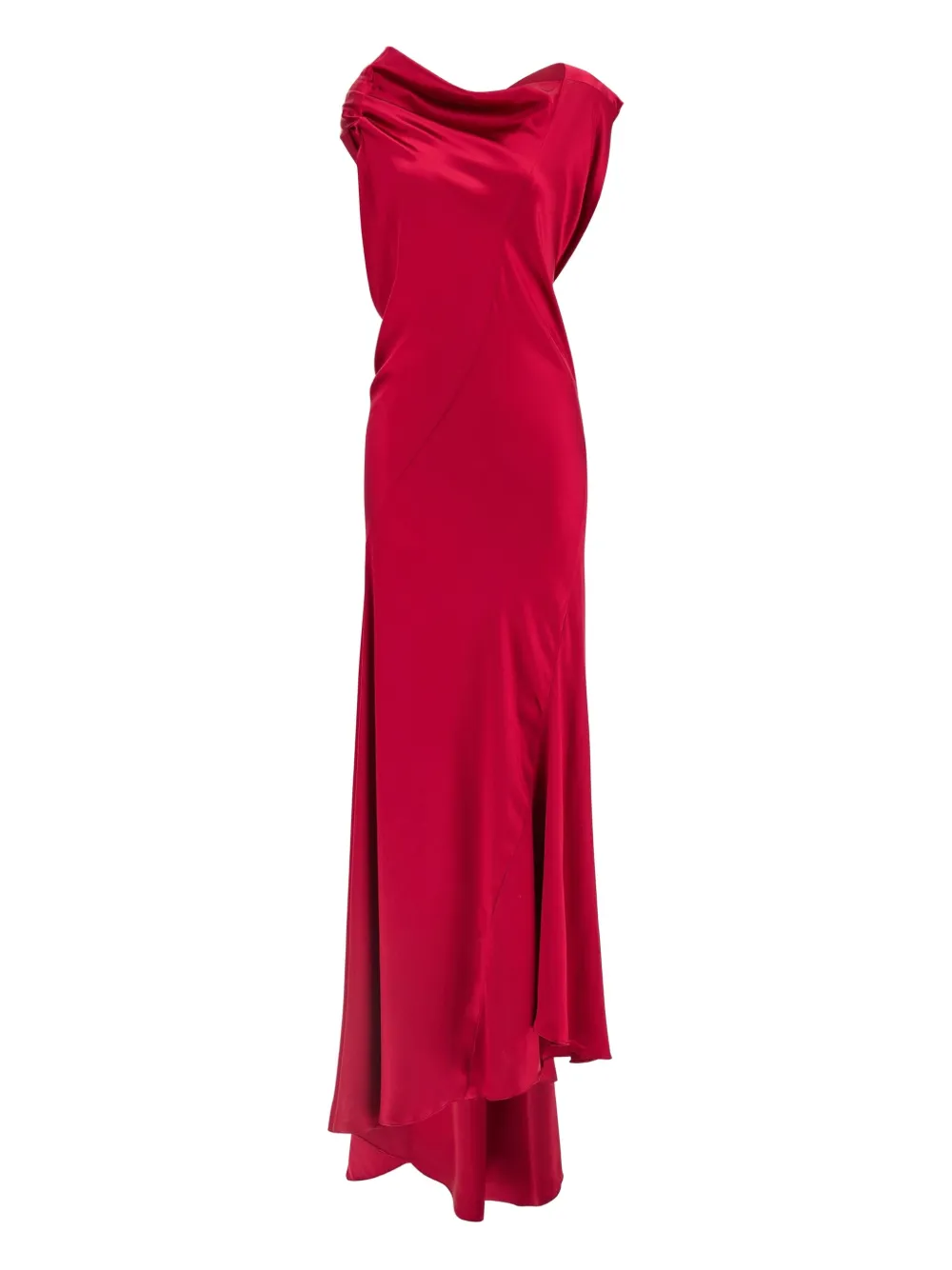 Длинное атласное платье с воротником-хомутиком Alberta Ferretti, розовый
Длинное атласное платье с воротником-хомутиком Alberta Ferretti, розовый