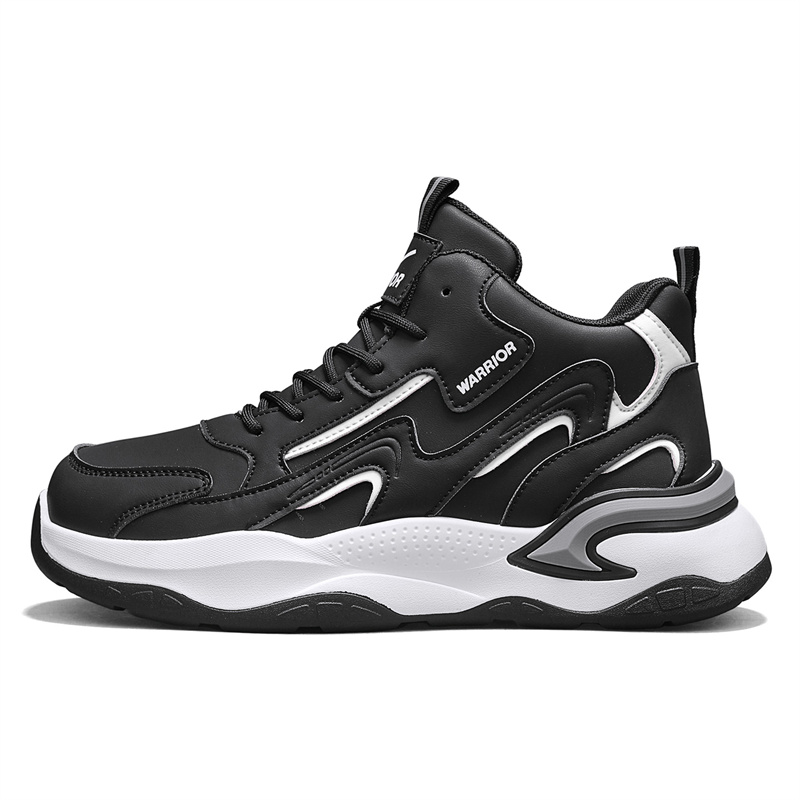 Кроссовки Chunky мужские High top белые WARRIOR, черный белый
Кроссовки Chunky мужские High top белые WARRIOR, черный белый