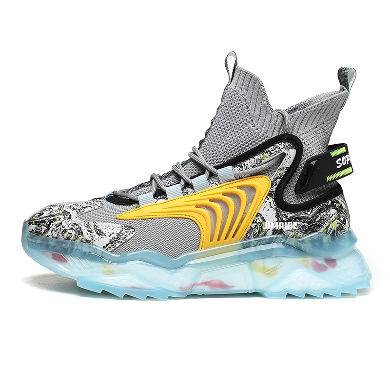 King Jinmai Амортизирующие противоскользящие износостойкие дышащие высокие повседневные кроссовки унисекс серые, цвет Gray
King Jinmai Амортизирующие противоскользящие износостойкие дышащие высокие повседневные кроссовки унисекс серые, цвет Gray