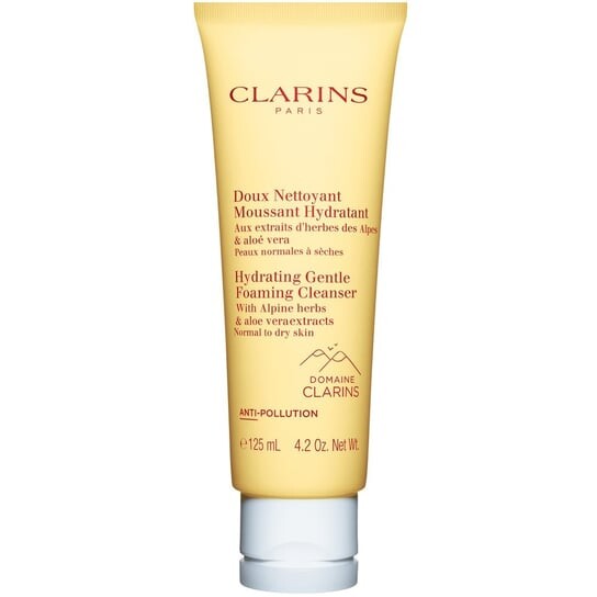 Нежная увлажняющая пенка для умывания лица, 125 мл Clarins, Hydrating Gentle Foaming Cleanser
Нежная увлажняющая пенка для умывания лица, 125 мл Clarins, Hydrating Gentle Foaming Cleanser