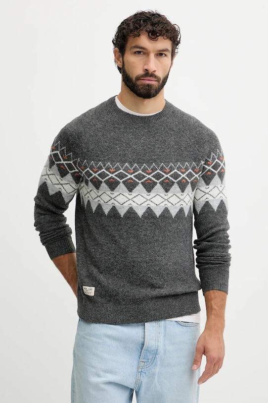 Свитер из смесовой шерсти Pepe Jeans, серый
Свитер из смесовой шерсти Pepe Jeans, серый