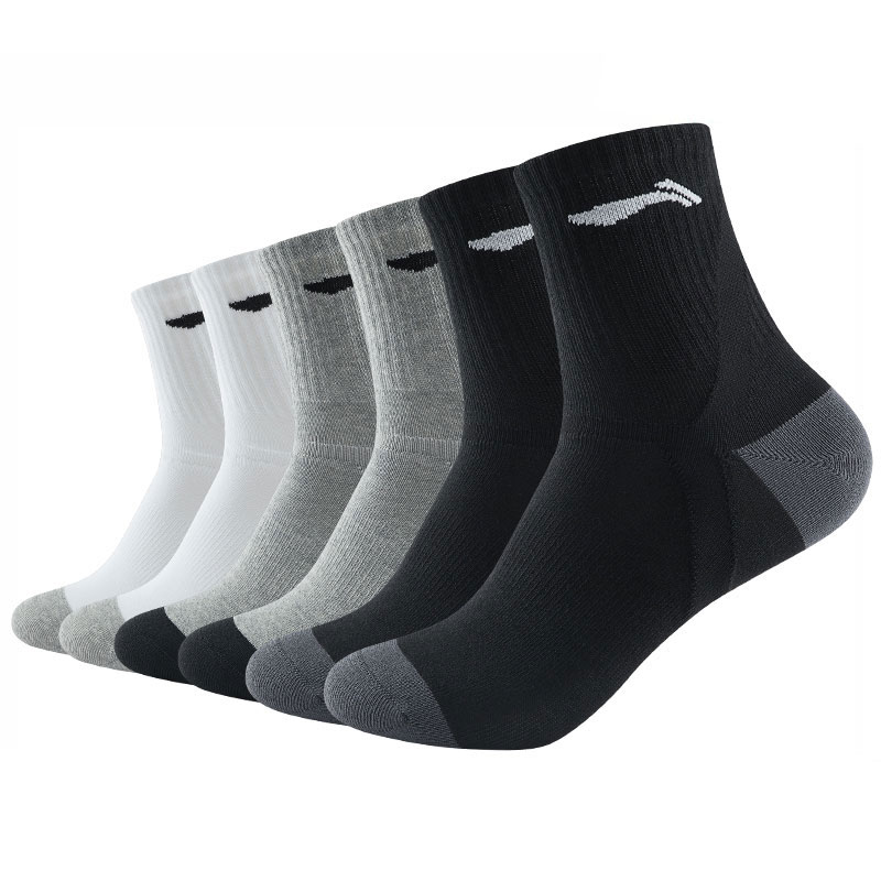 Низкие носки унисекс 6 пар LINING, черный/белый/серый
Низкие носки унисекс 6 пар LINING, черный/белый/серый