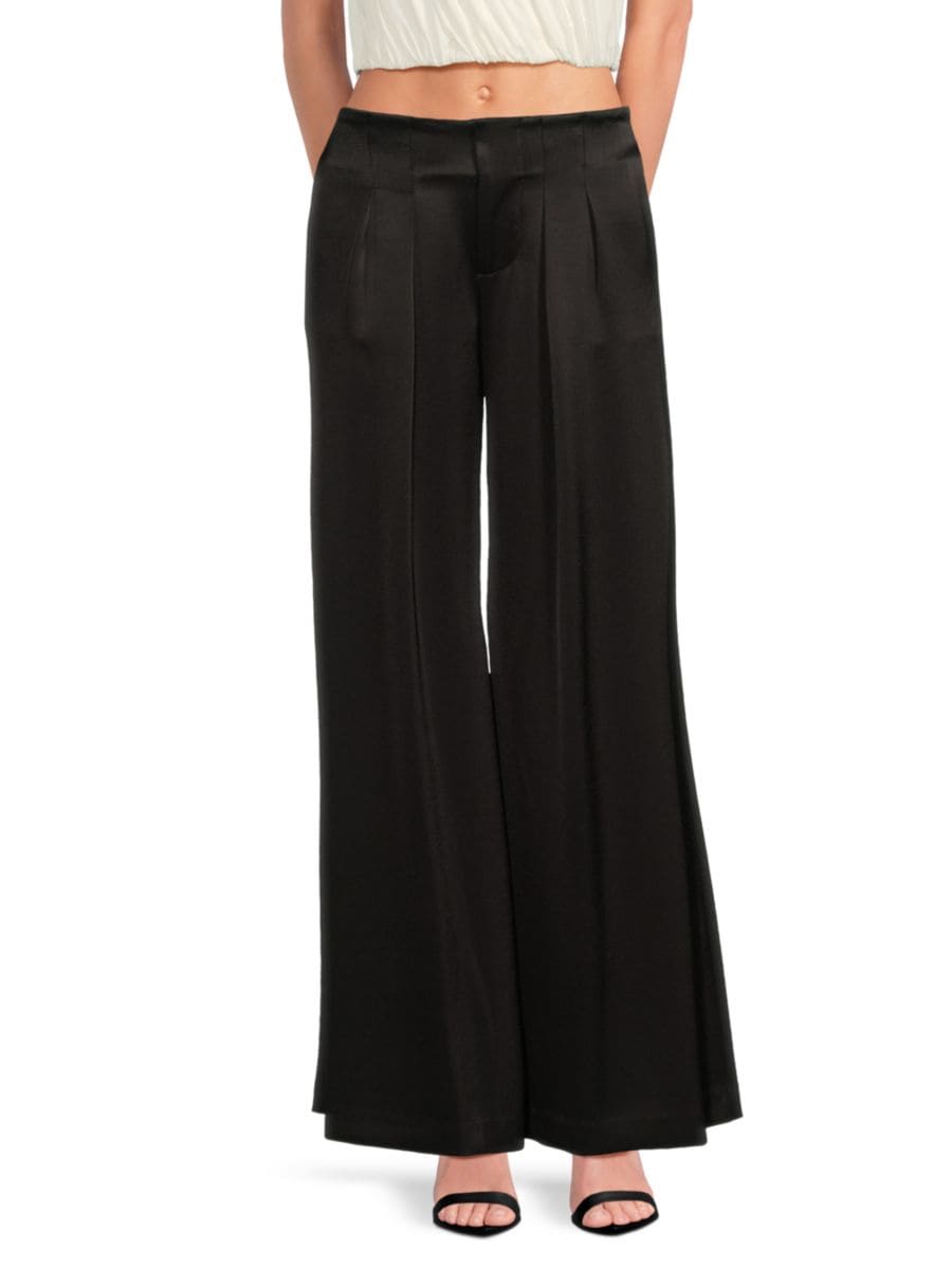 Плиссированные брюки Eloise Alice + Olivia, черный
Плиссированные брюки Eloise Alice + Olivia, черный