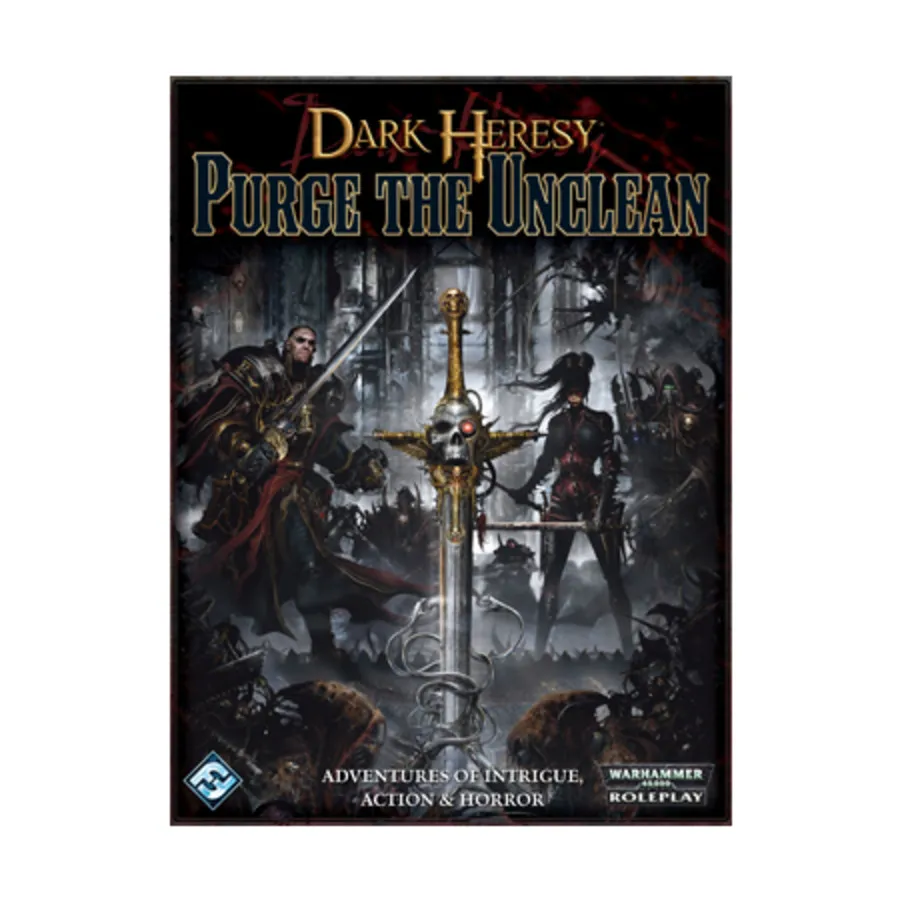 Purge the Unclean (2nd Printing), Warhammer 40,000 Role Playing - Dark Heresy (1st Edition) (Fantasy Flight Games), твердый переплет
Purge the Unclean (2nd Printing), Warhammer 40,000 Role Playing - Dark Heresy (1st Edition) (Fantasy Flight Games), твердый переплет