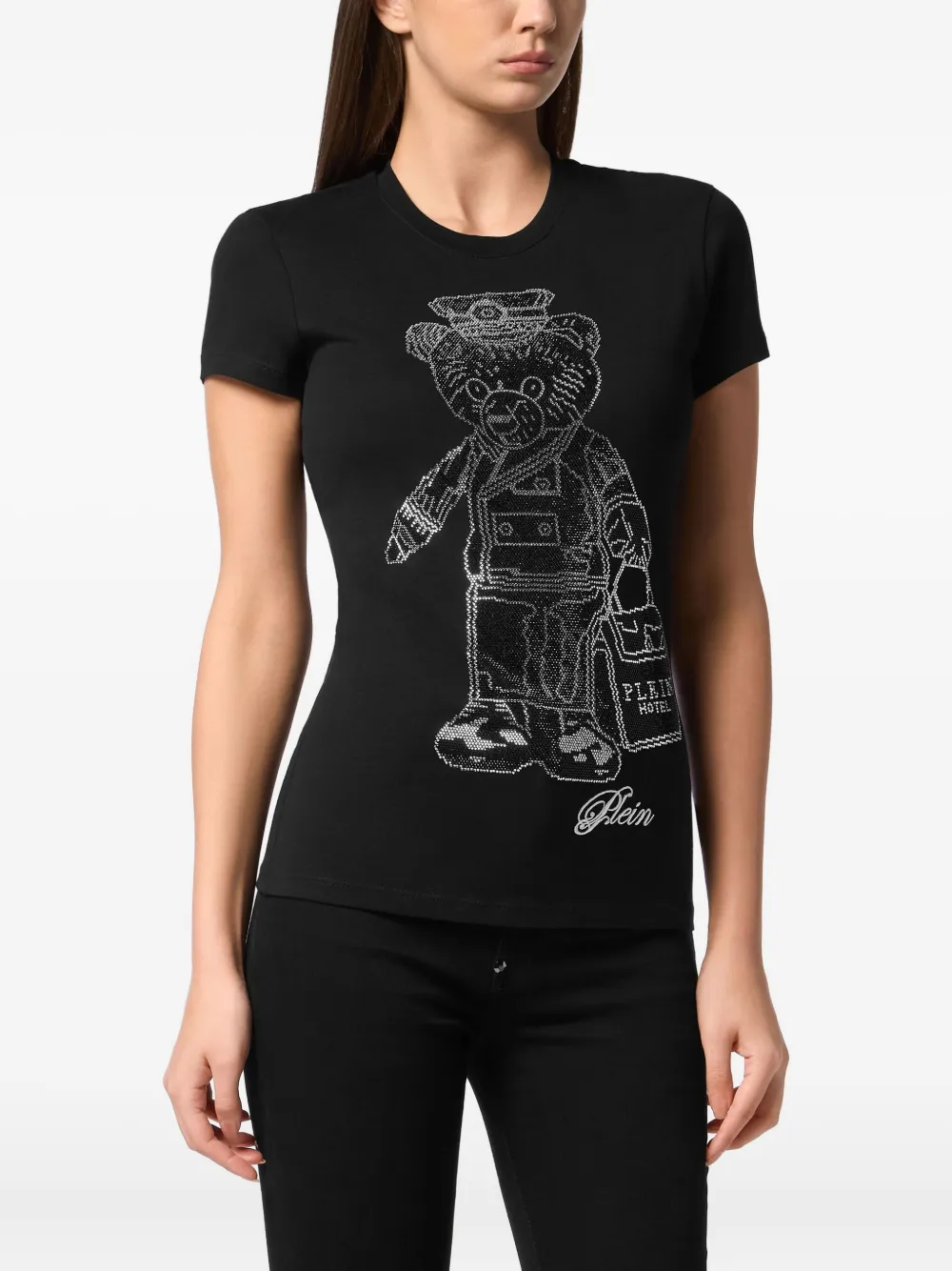 Футболка с кристаллами Philipp Plein, черный
Футболка с кристаллами Philipp Plein, черный