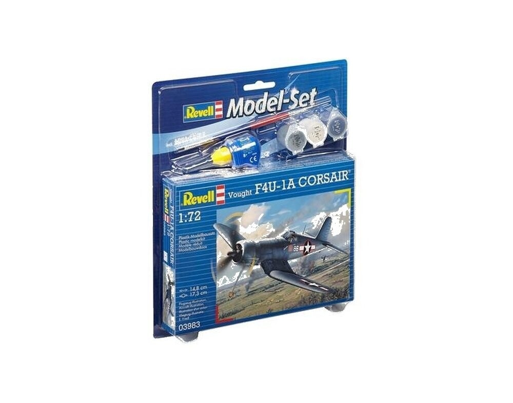 Revell, Vought F4U-1D, Модельный комплект, 8+
Revell, Vought F4U-1D, Модельный комплект, 8+